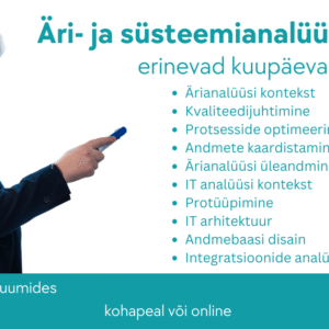 Äri- ja süsteemianalüüsi kursus (erinevad kuupäevad)